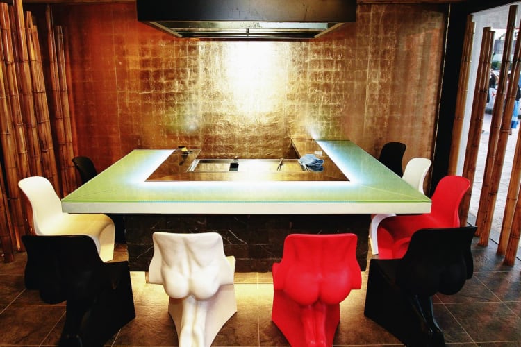 Minami Restaurant table